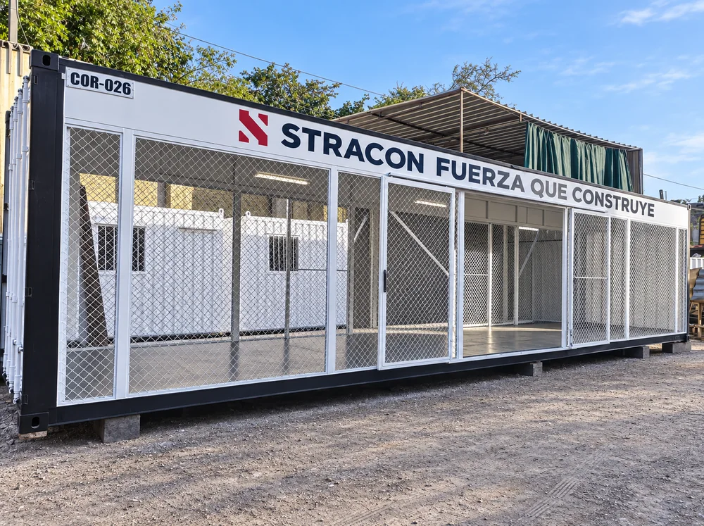 Contenedor 40 FT Almacén y Cerramiento STRACON
